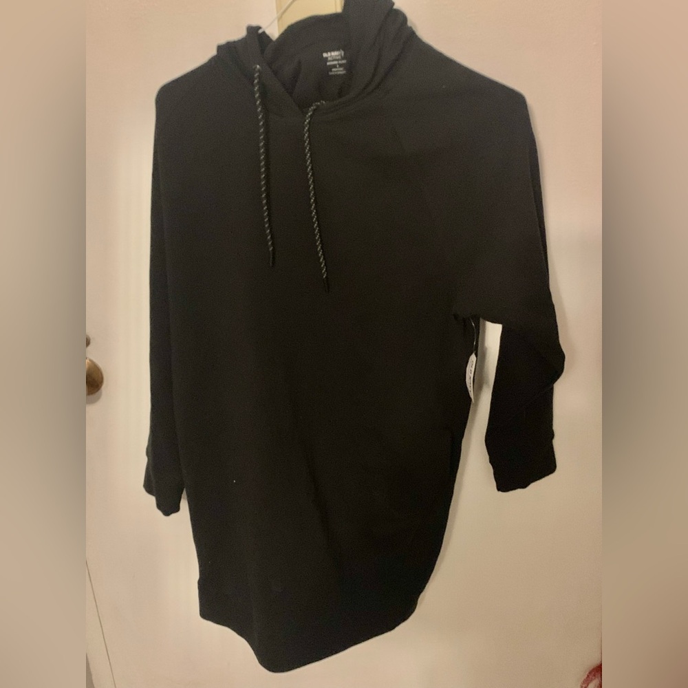 Old Navy Men's Charcoal Black Hoodie NWT